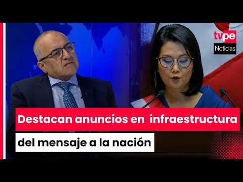 Sociedad Nacional de Construcción e Infraestructura analiza mensaje a la nación