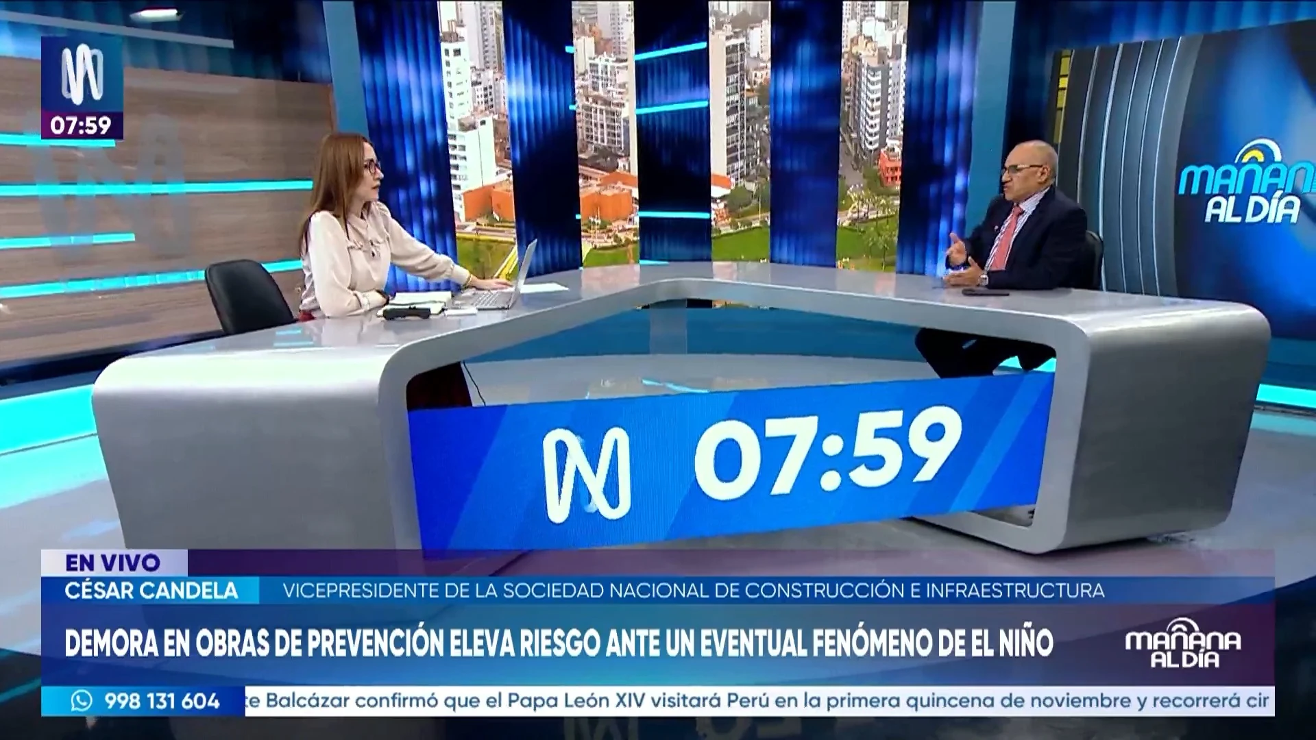 César Candela sobre el fenómeno de El Niño y la capacidad de respuesta de las nuevas autoridades | Canal N