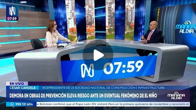 César Candela sobre el fenómeno de El Niño y la capacidad de respuesta | Canal N (Instagram)
